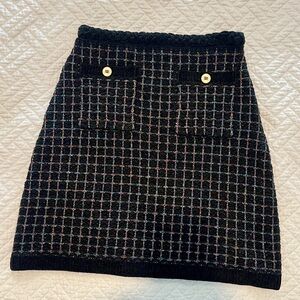 SANDRO
Vella Textured Knit Skirt